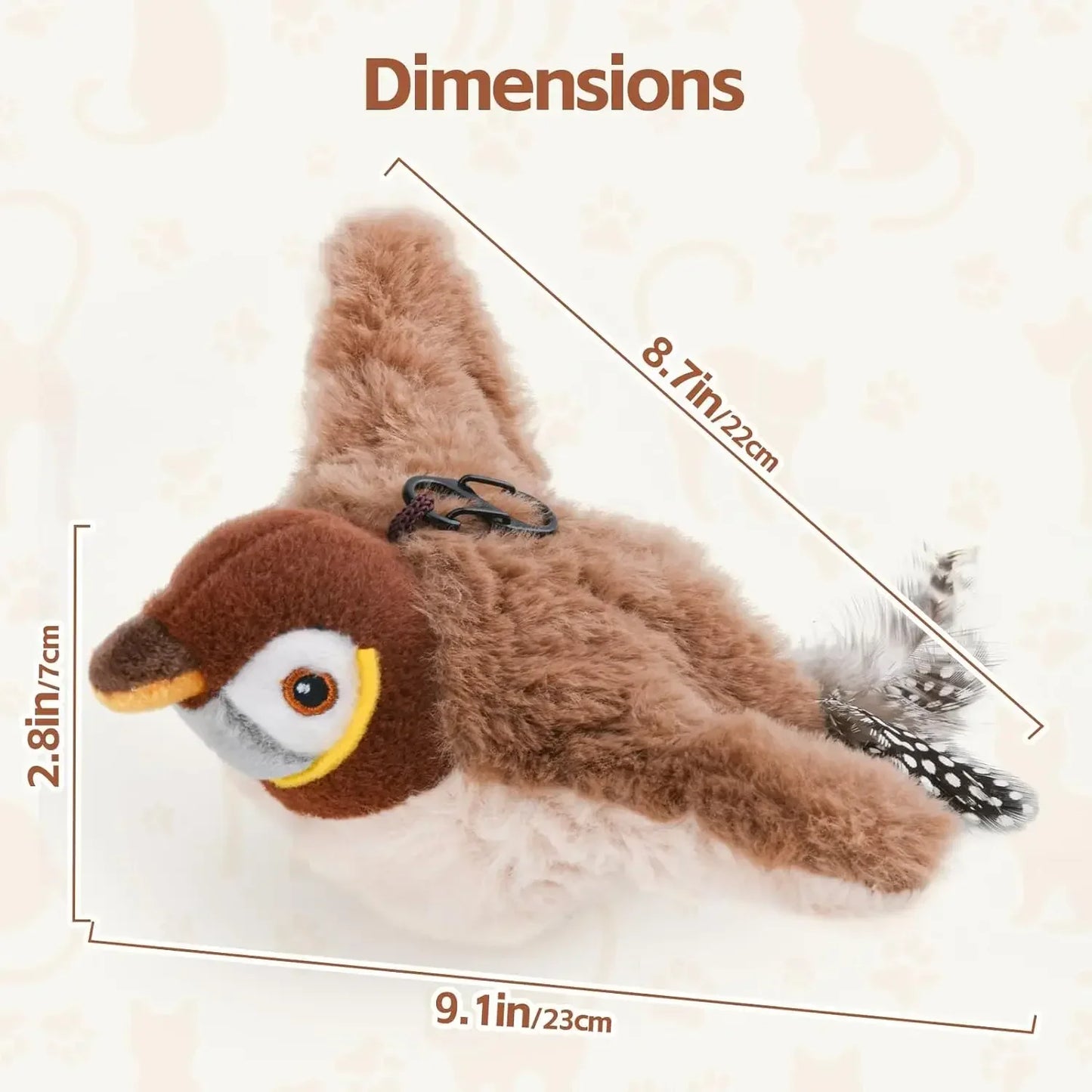 Lallypet™ Flapping Bird