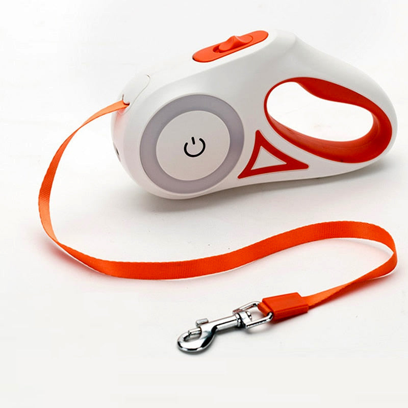 Lallypet™ Retractable Luminous Dog Leash