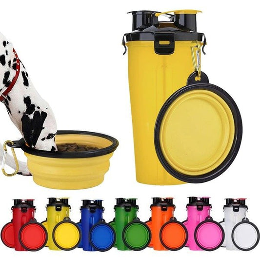 Lallypet™ 2 In 1 Dog Feeder Travel Set