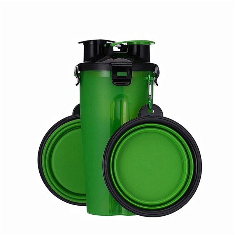 Lallypet™ 2 In 1 Dog Feeder Travel Set
