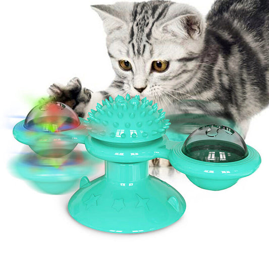 Lallypet™  Spinning Windmill Cat Toy